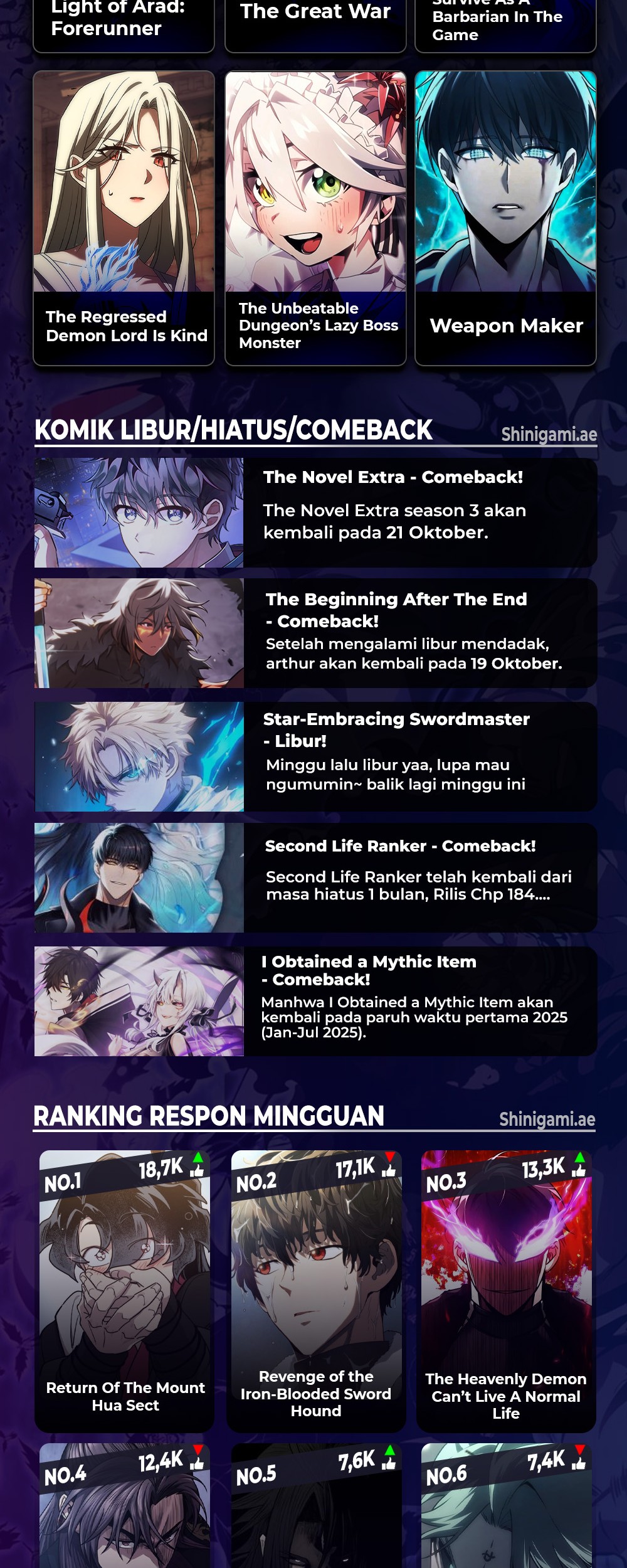 The Hero Returns Chapter 94 Gambar 84