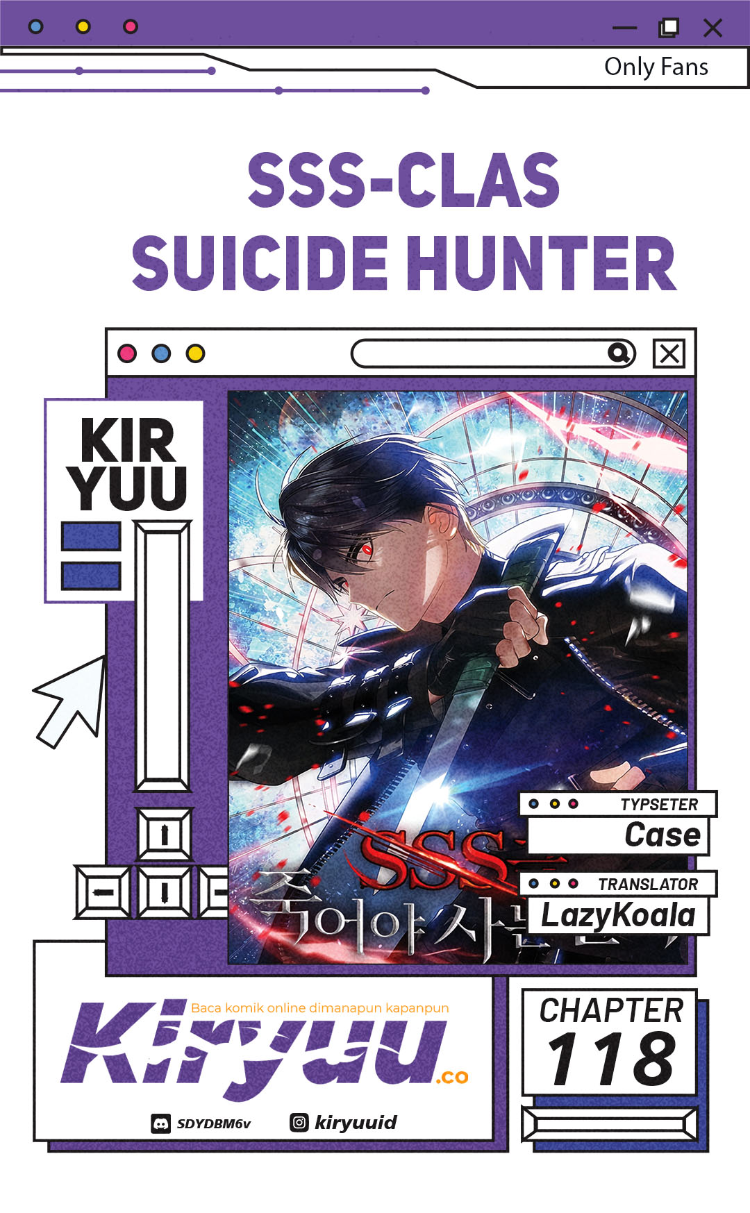 Baca Komik SSS-Class Suicide Hunter Chapter 118 Gambar 1