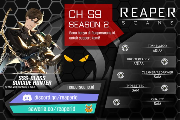 Baca Komik SSS-Class Suicide Hunter Chapter 59 Gambar 1