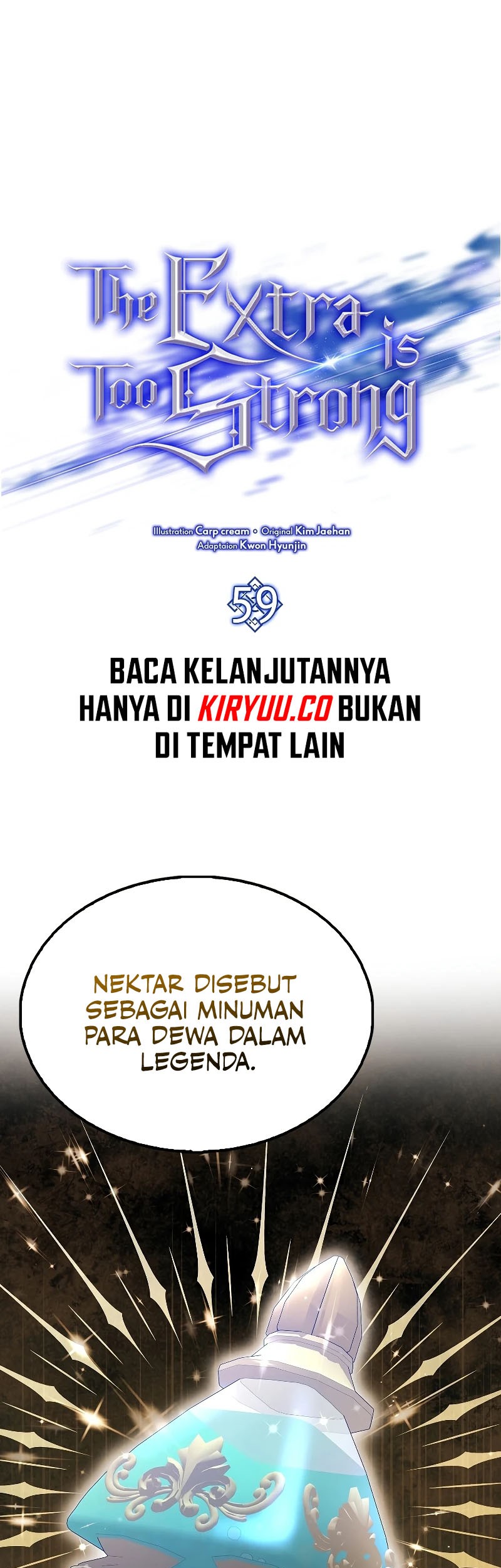 The Extra is Too Strong Chapter 59 Gambar 46