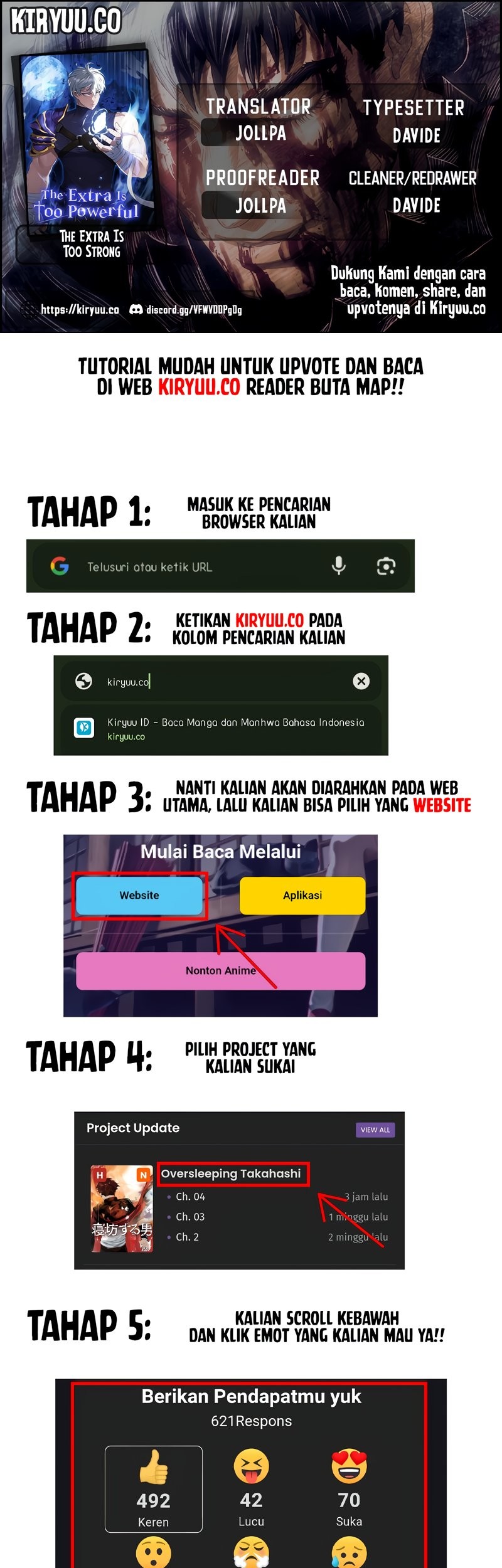 Baca Komik The Extra is Too Strong Chapter 58 Gambar 1