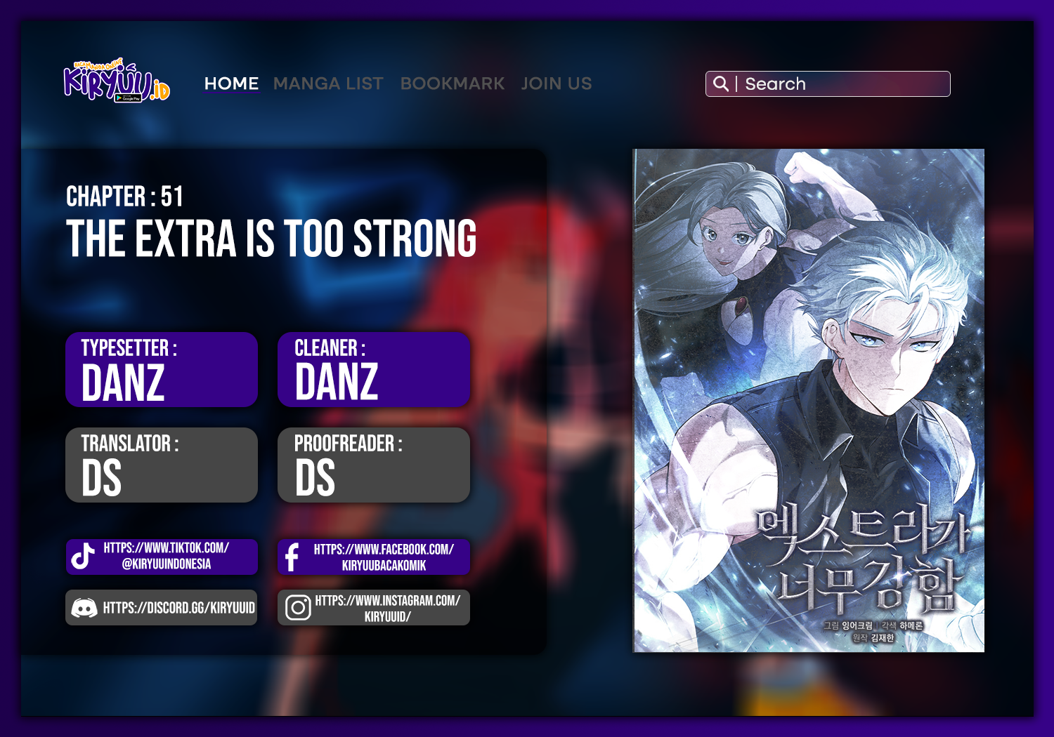 Baca Komik The Extra is Too Strong Chapter 51 Gambar 1