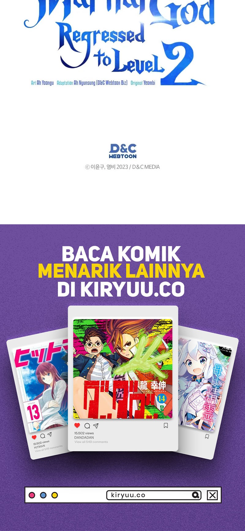 Martial God Regressed to Level 2 Chapter 71 Gambar 63