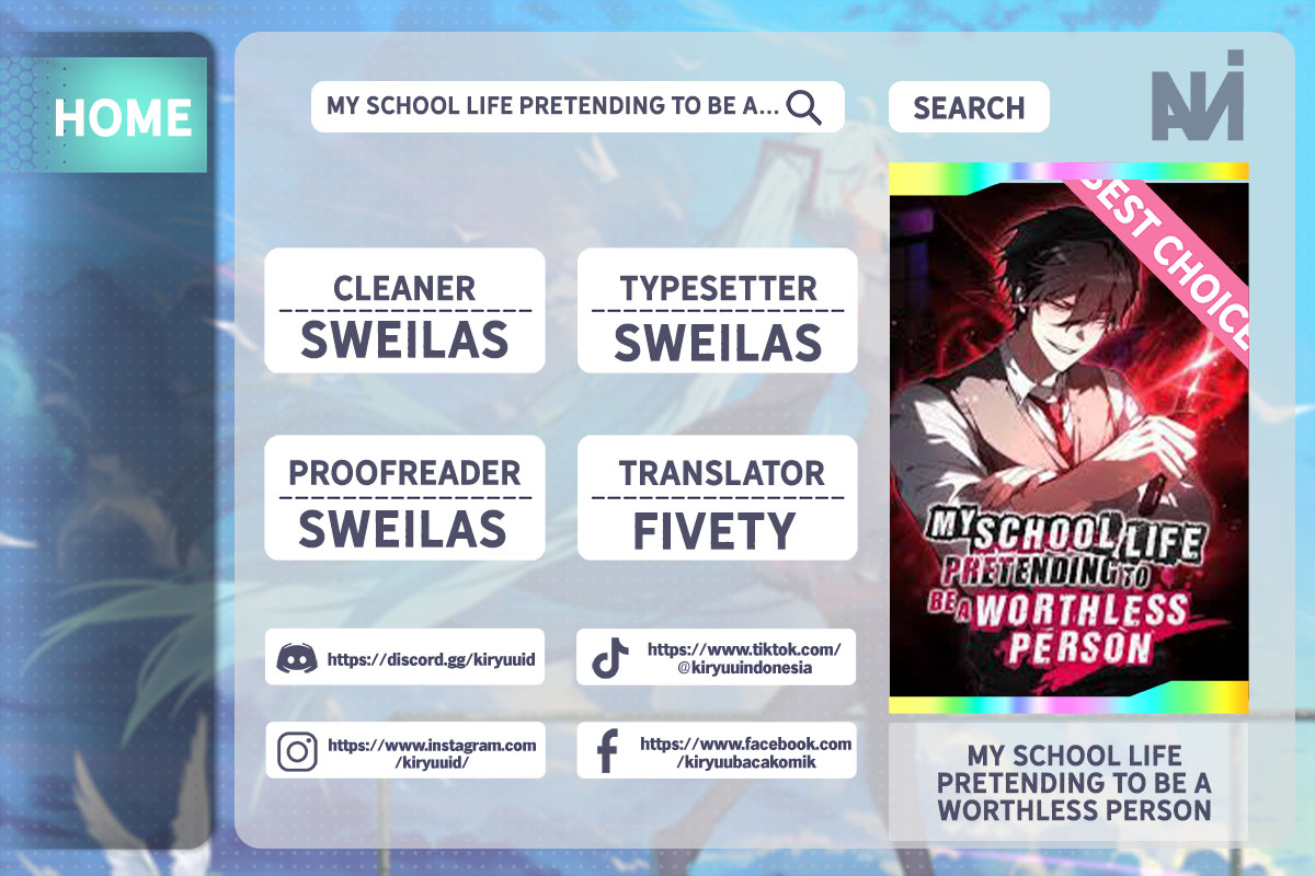 Baca Komik My School Life Pretending to Be a Worthless Person Chapter 64 Gambar 1