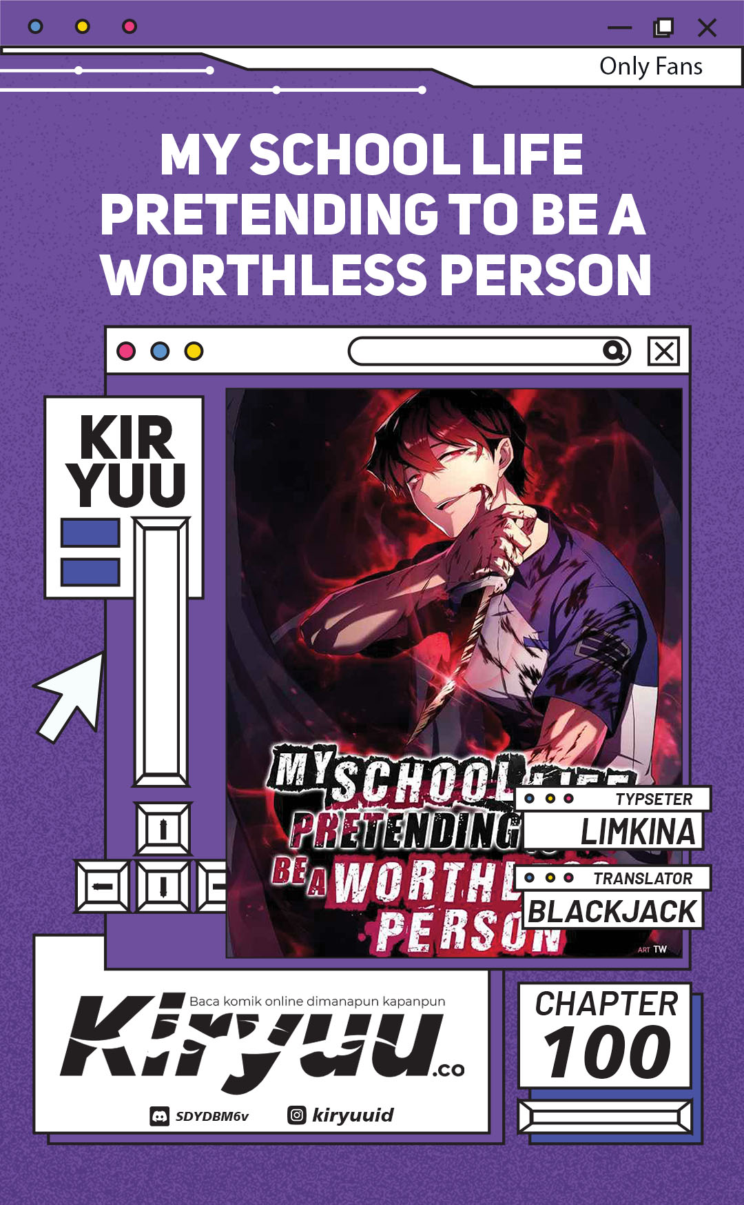 Baca Komik My School Life Pretending to Be a Worthless Person Chapter 100 Gambar 1