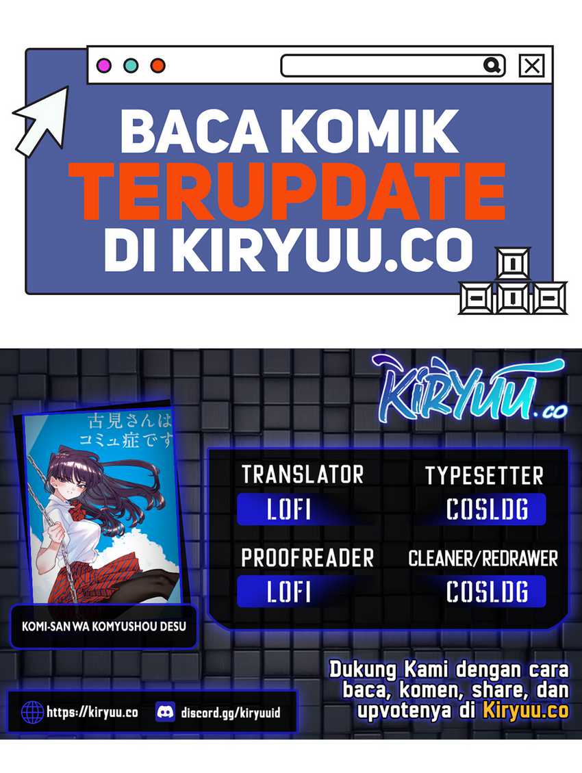 Baca Komik Komi-san wa Komyushou Desu Chapter 492 Gambar 1