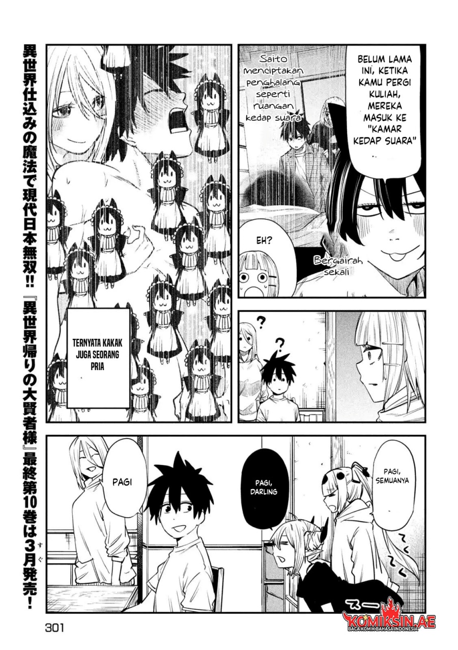 Isekai Kaeri no Daikenja-sama wa Sore Demo Kossori Kurashite Iru Tsumori desu Chapter 43 Gambar 34