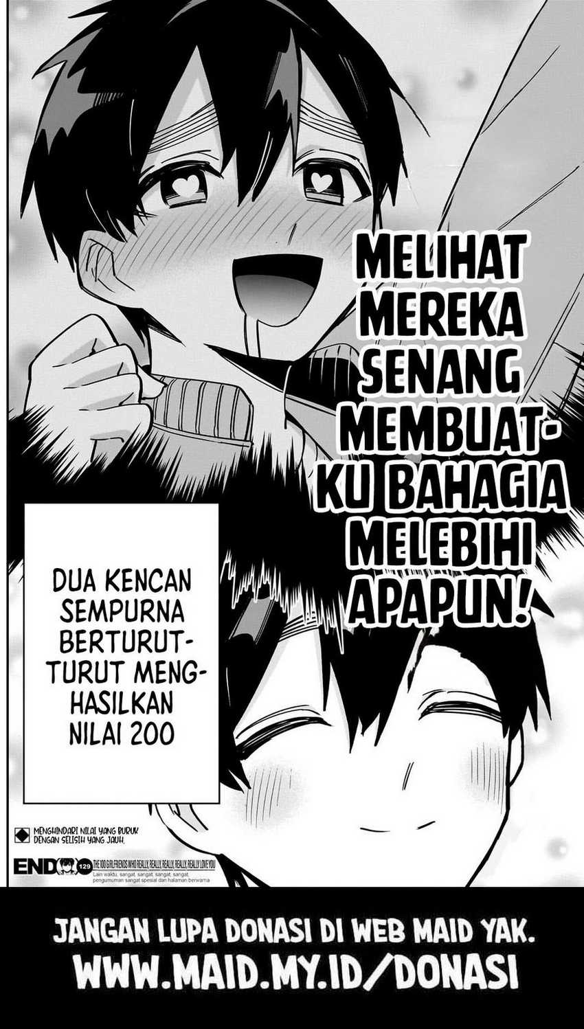 Kimi no Koto ga Dai Dai Dai Dai Daisuki na 100-ri no Kanojo Chapter 129 Gambar 21