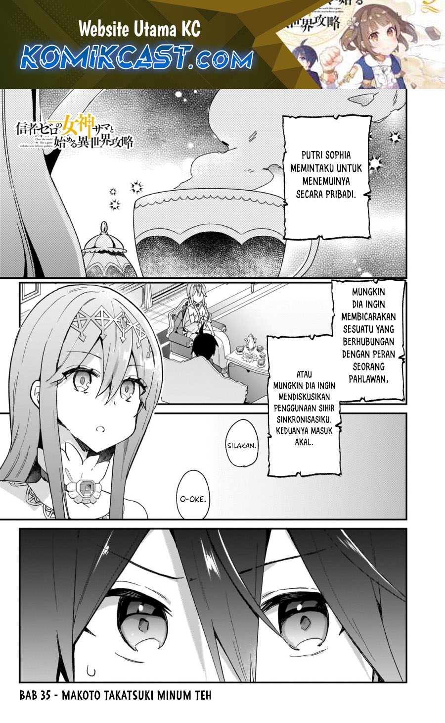 Baca  Shinja Zero no Megami-sama to Hajimeru Isekai Kouryaku Chapter 35 Gambar 2
