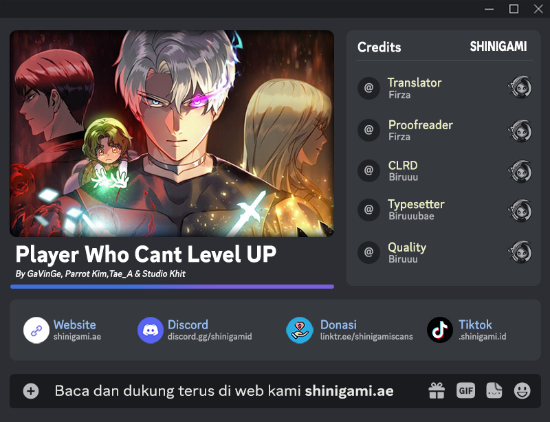 Baca Komik Player Who Can’t Level Up Chapter 172 Gambar 1