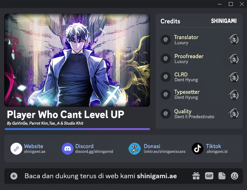 Baca Komik Player Who Can’t Level Up Chapter 171 Gambar 1