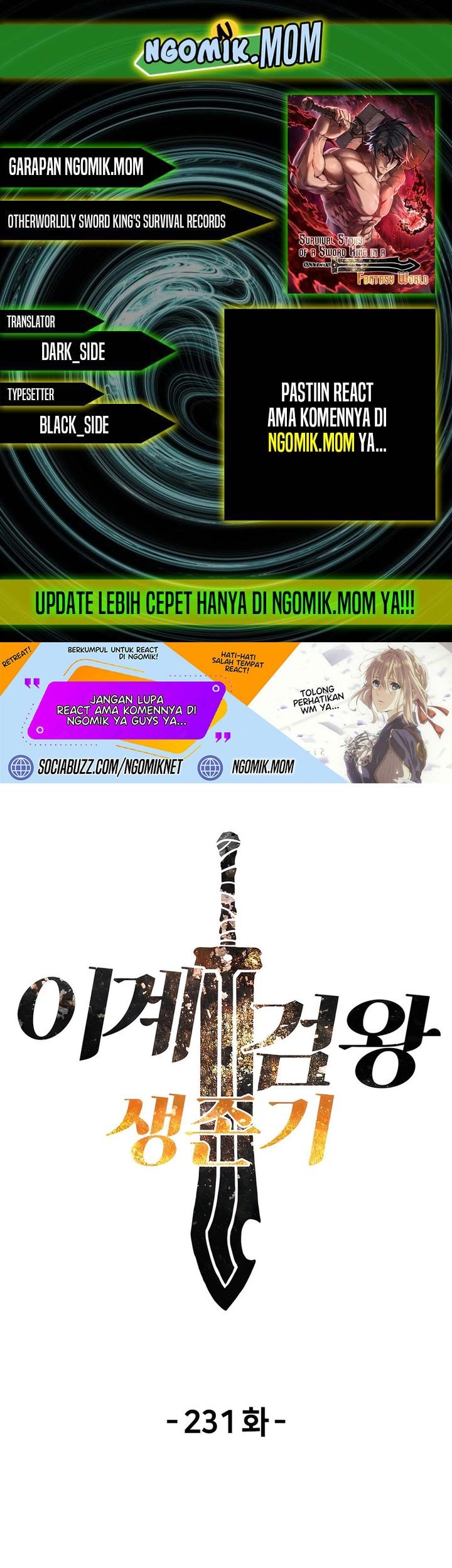 Baca Komik Sword King Chapter 231 Gambar 1