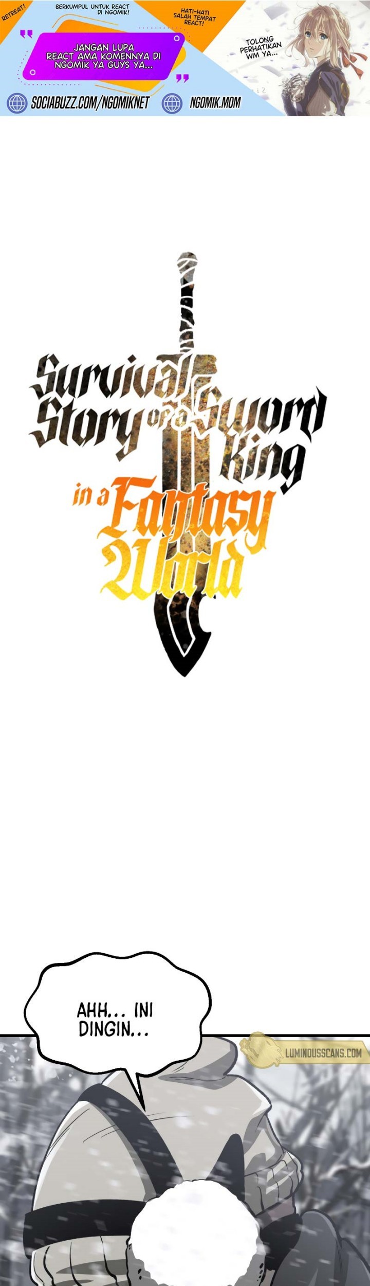 Baca  Sword King Chapter 214 Gambar 2