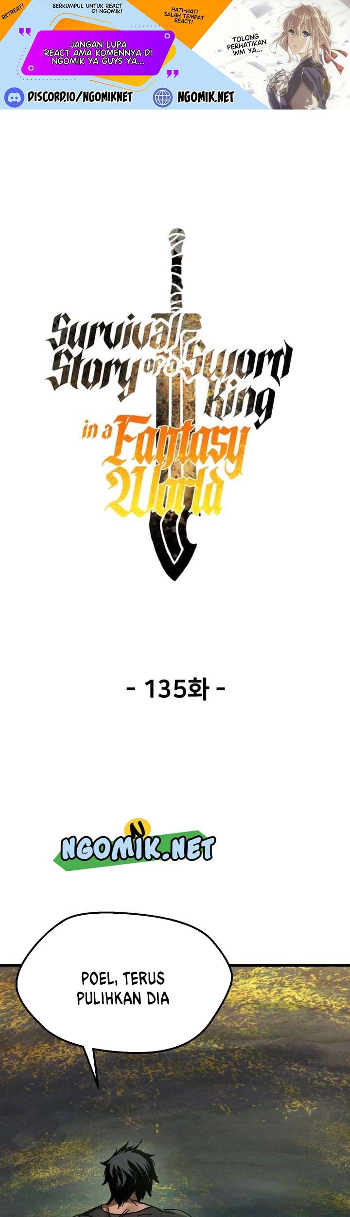 Baca  Sword King Chapter 135 Gambar 2