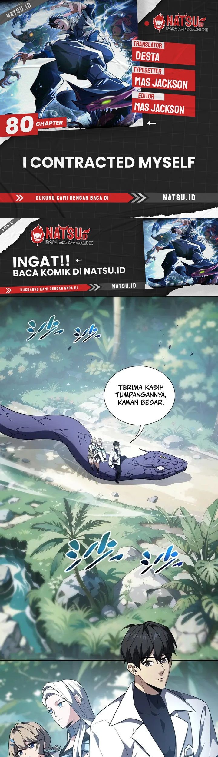 Baca Komik I Contracted Myself Chapter 80 Gambar 1