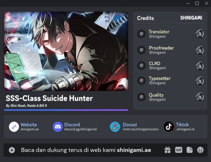 Baca Komik SSS-Class Suicide Hunter Chapter 131 Gambar 1