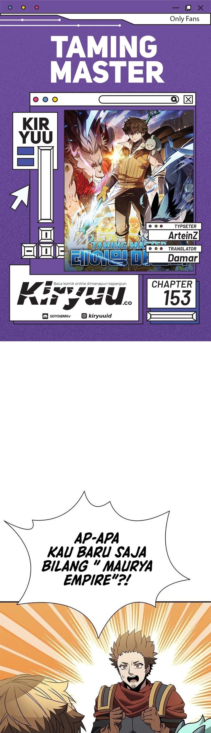 Baca Komik Taming Master Chapter 153 Gambar 1
