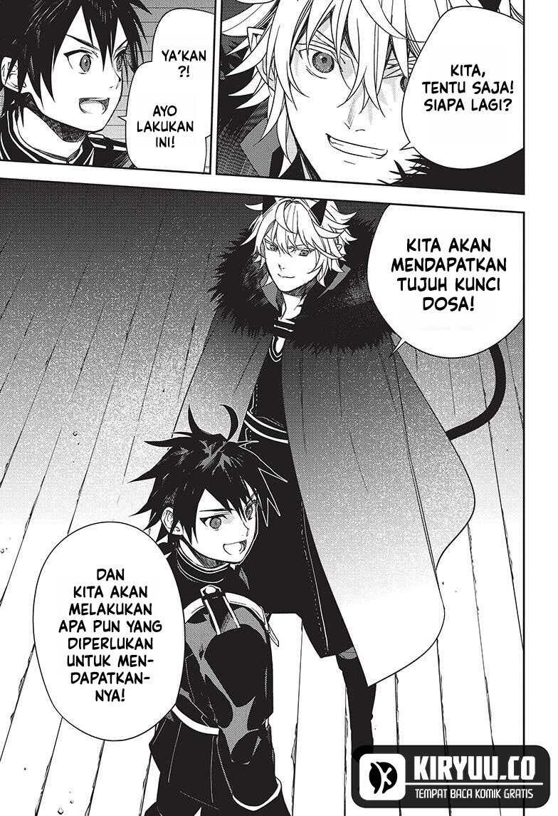 Owari no Seraph Chapter 130 Gambar 34