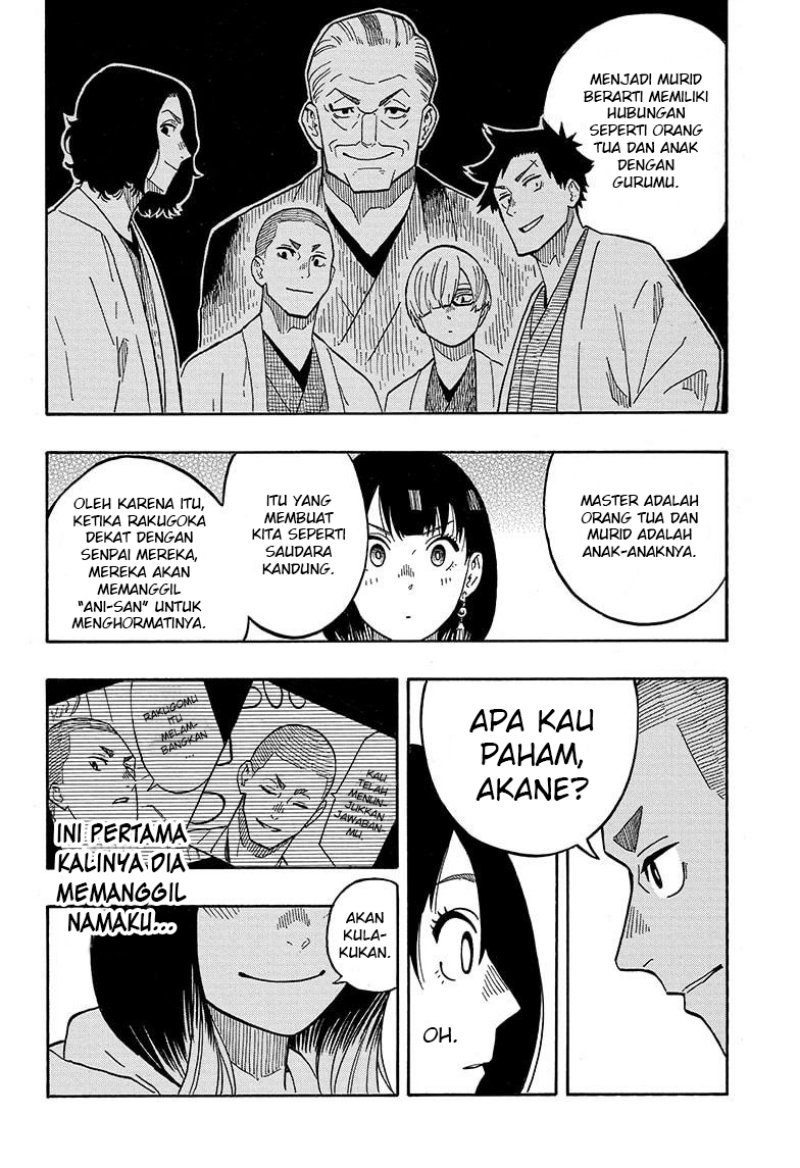 Akane Banashi Chapter 10 Gambar 19
