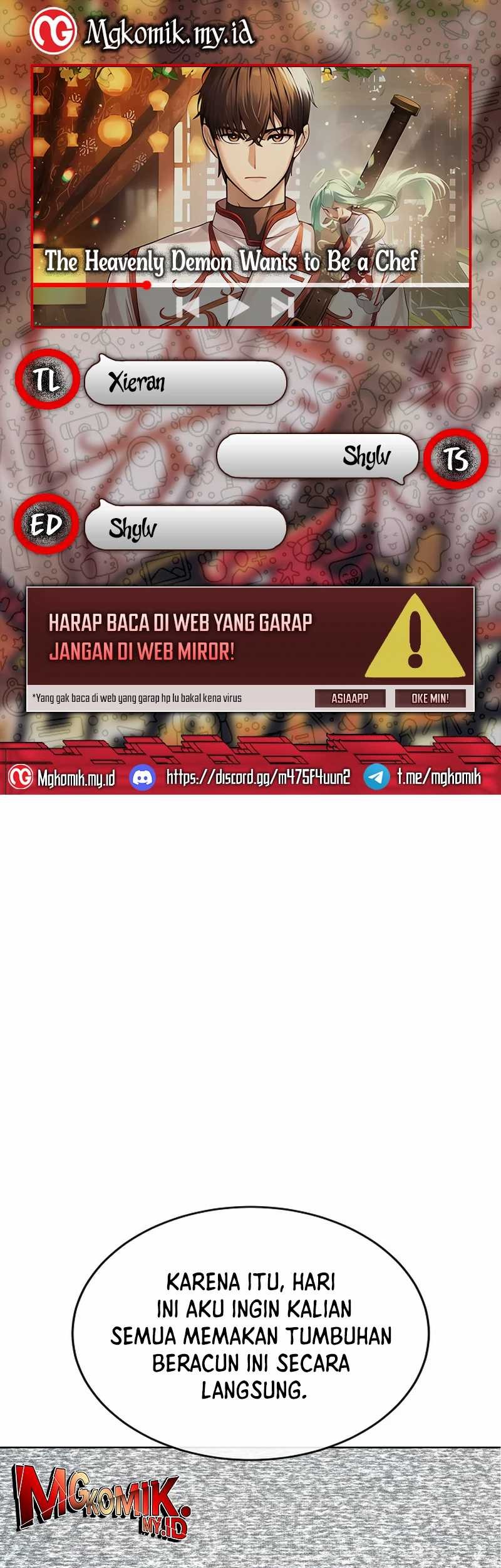 Baca Komik Heavenly Demon Wants to Be a Chef Chapter 29 Gambar 1
