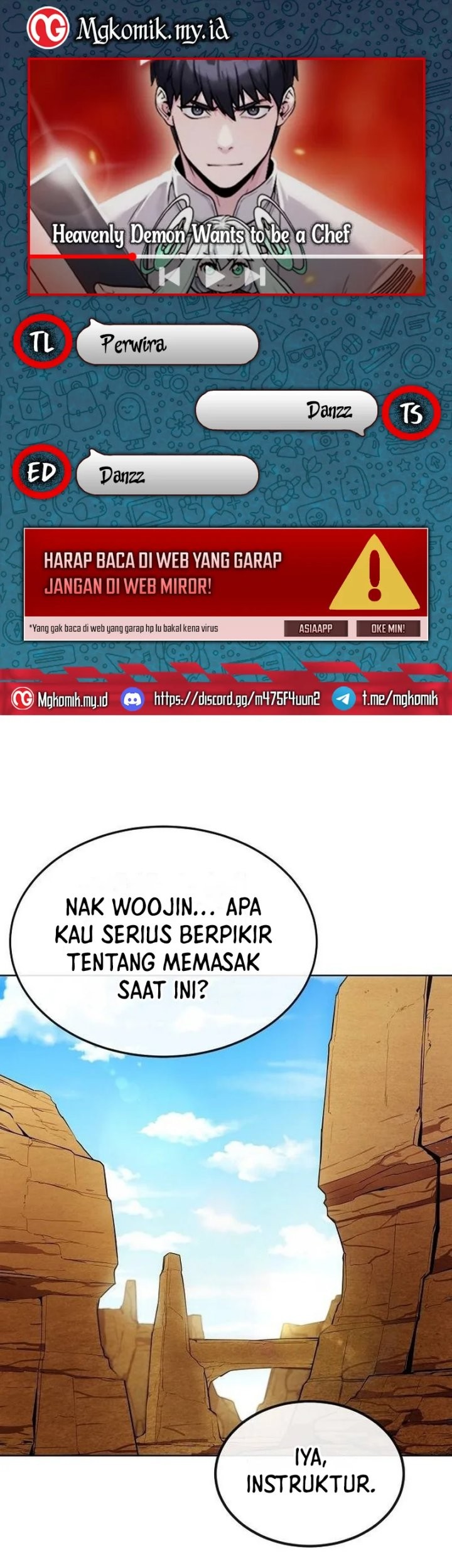 Baca Komik Heavenly Demon Wants to Be a Chef Chapter 18 Gambar 1