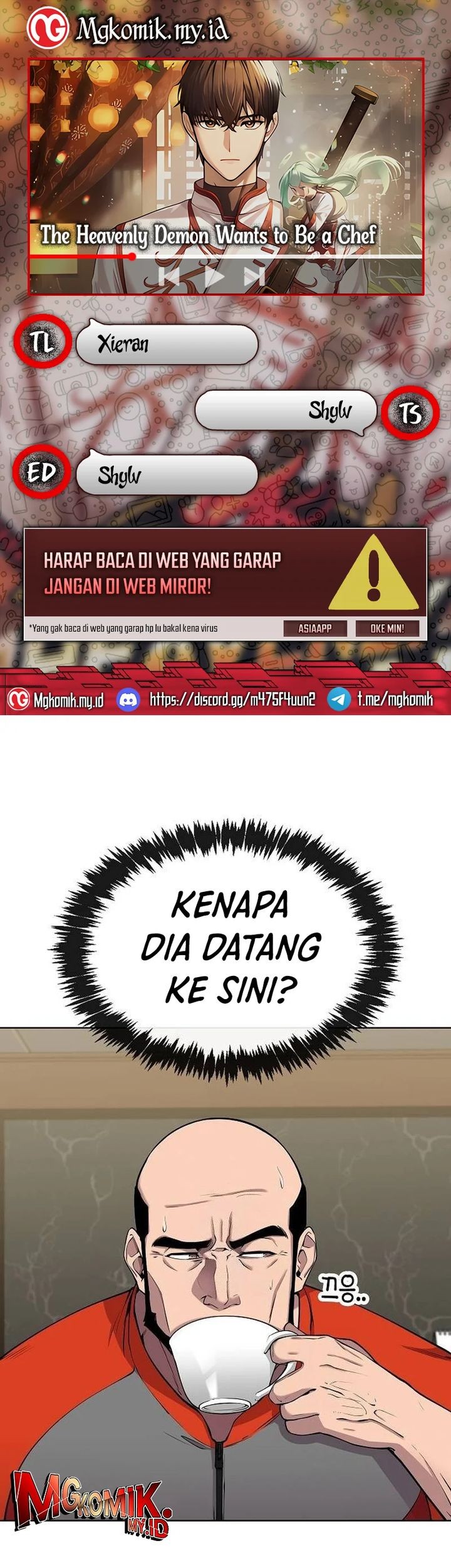 Baca Komik Heavenly Demon Wants to Be a Chef Chapter 15 Gambar 1