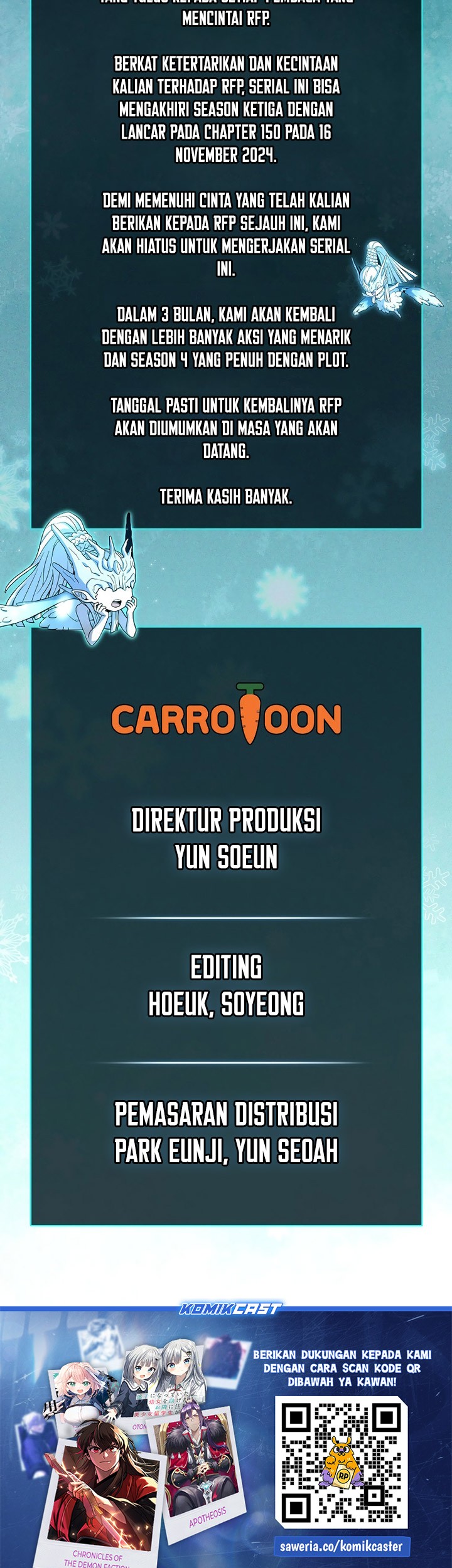 Return of the Frozen Player Chapter 150 Gambar 70