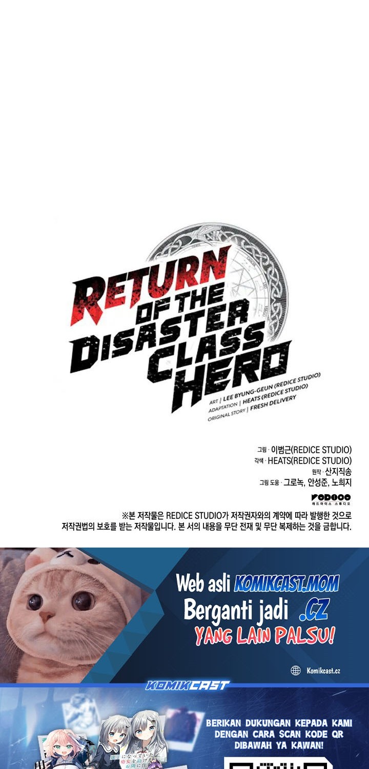 A Disaster-Class Hero Has Returned Chapter 99 Gambar 98
