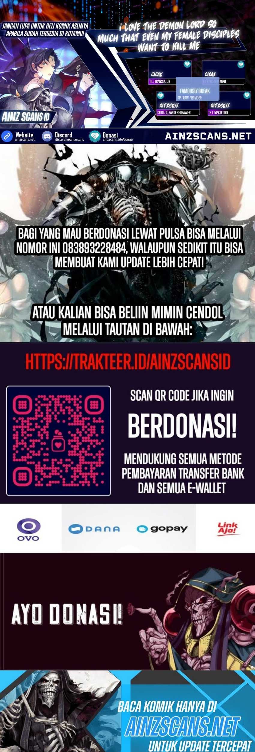 Baca Komik I Love the Demon Lord So Much That Even My Female Disciples Want to Kill Me Chapter 58 Gambar 1