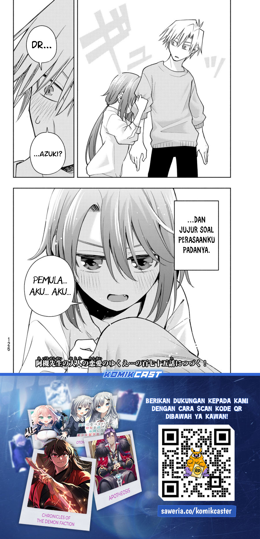Amagami-san Chi no Enmusubi Chapter 174 Gambar 20