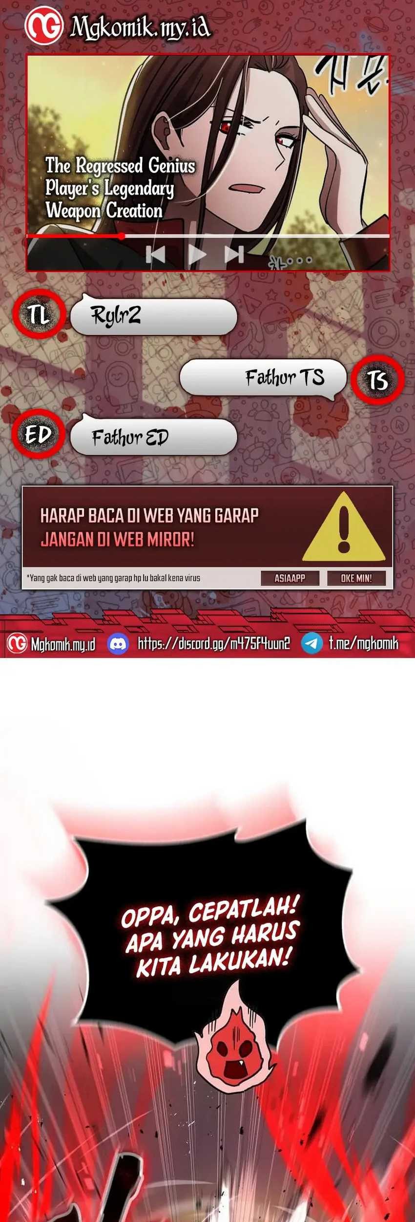 Baca Komik The Regressed Genius Player’s Legendary Weapon Creation Chapter 34 Gambar 1