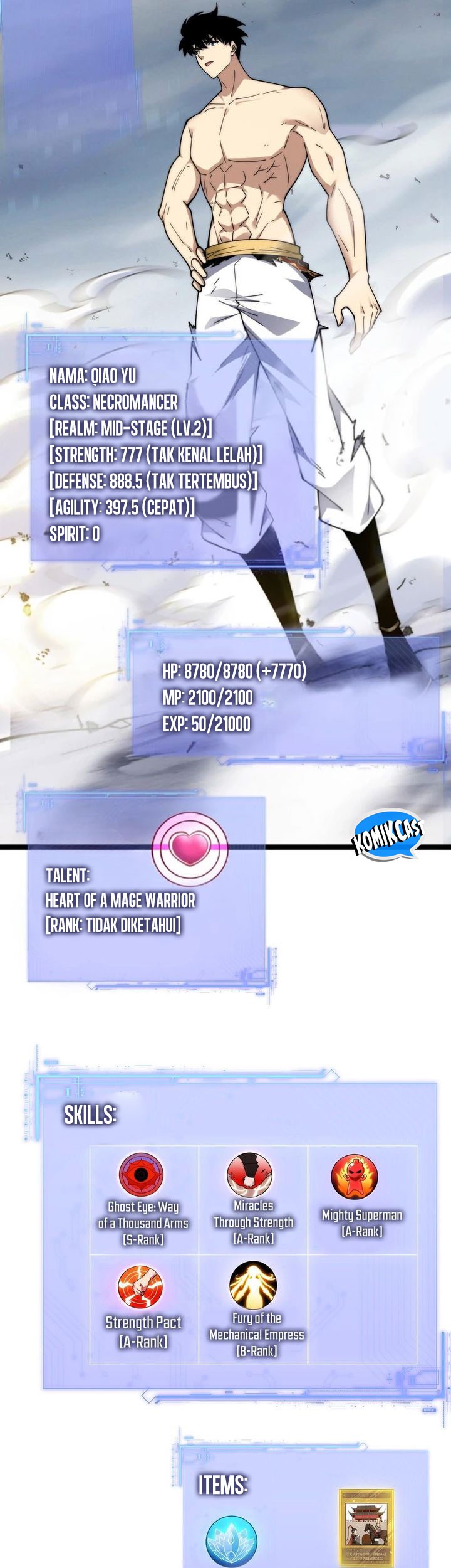 Maxed Strength Necromancer Chapter 91 Gambar 46