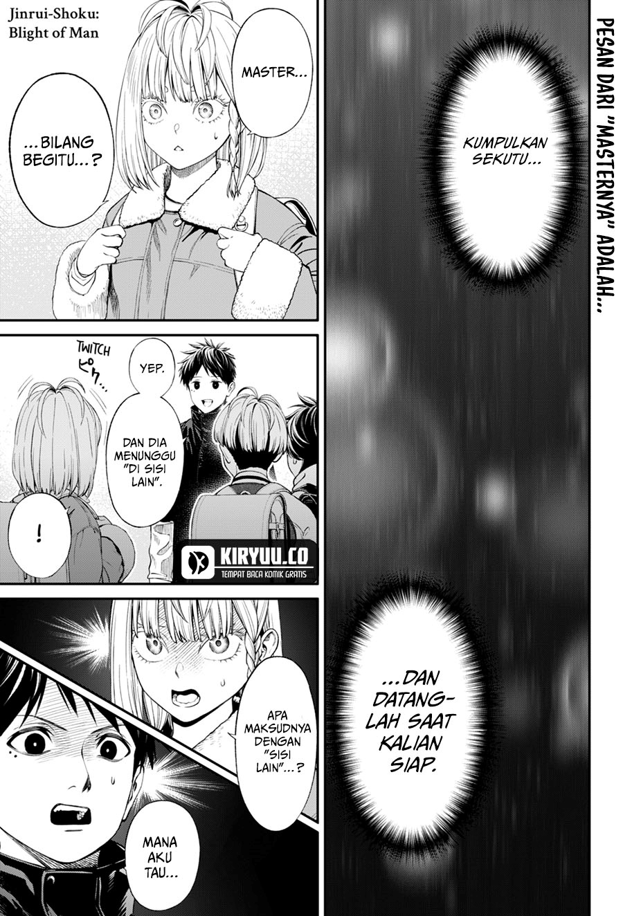 Baca  Jinrui-Shoku: Blight of Man Chapter 32 Gambar 2