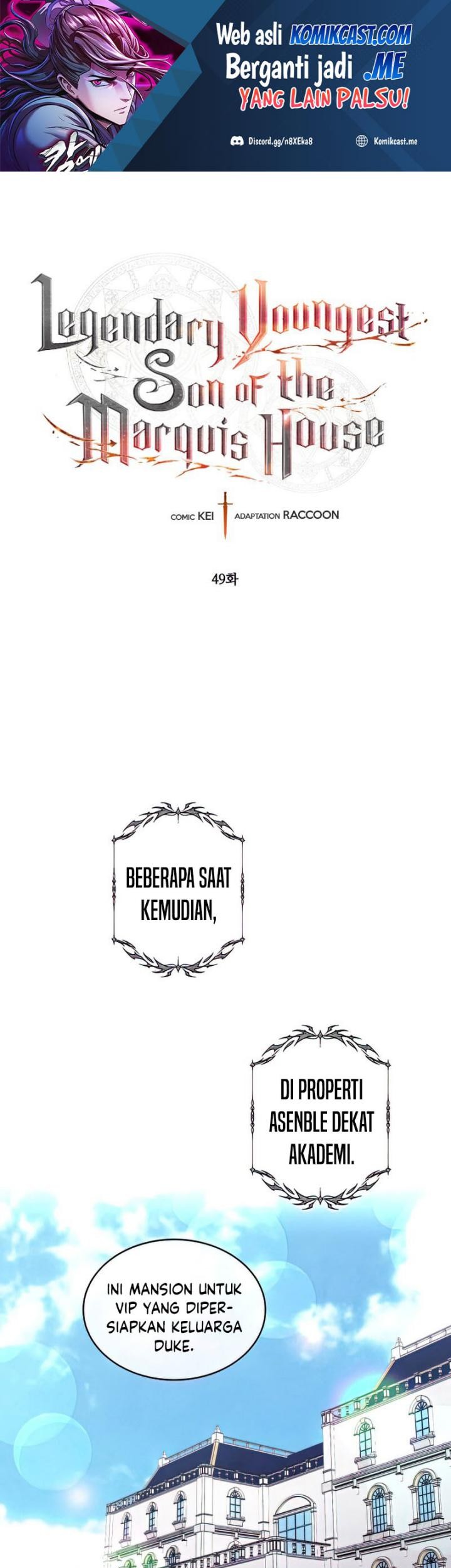 Baca Legendary Youngest Son of the Marquis House Chapter 49 Gambar 2