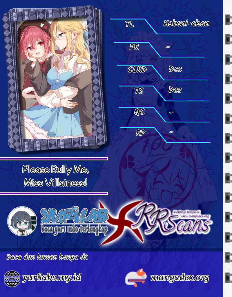 Baca Komik Please Bully Me, Miss Villainess! Chapter 111 Gambar 1