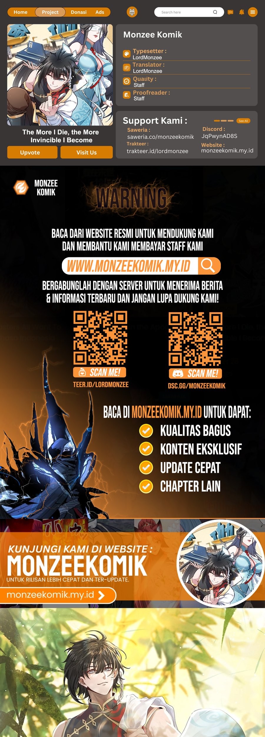 Baca Komik The More I Die the More Invincible I Become Chapter 39 Gambar 1