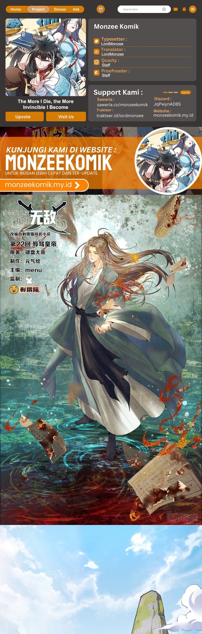 Baca Komik The More I Die the More Invincible I Become Chapter 22 Gambar 1