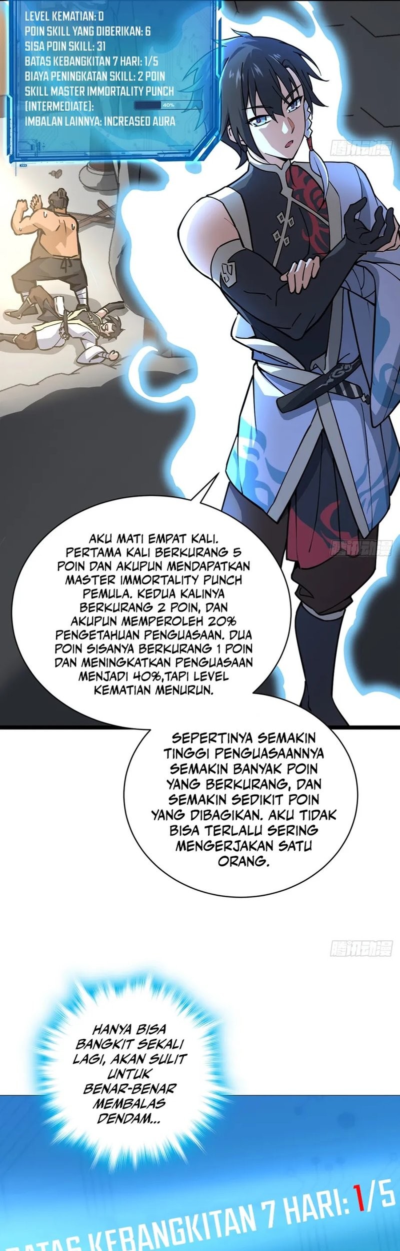 The More I Die the More Invincible I Become Chapter 01 Gambar 38