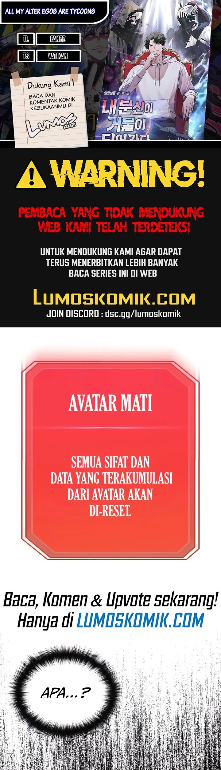 Baca Komik All My Alter Egos Are Tycoons Chapter 03 Gambar 1