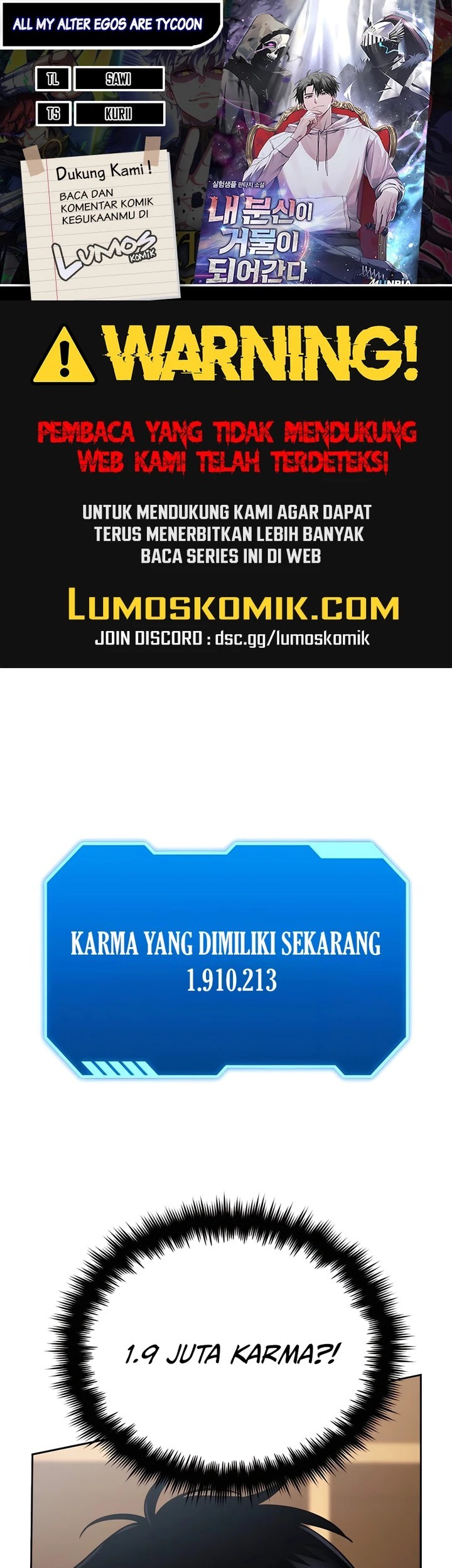 Baca Komik All My Alter Egos Are Tycoons Chapter 02 Gambar 1