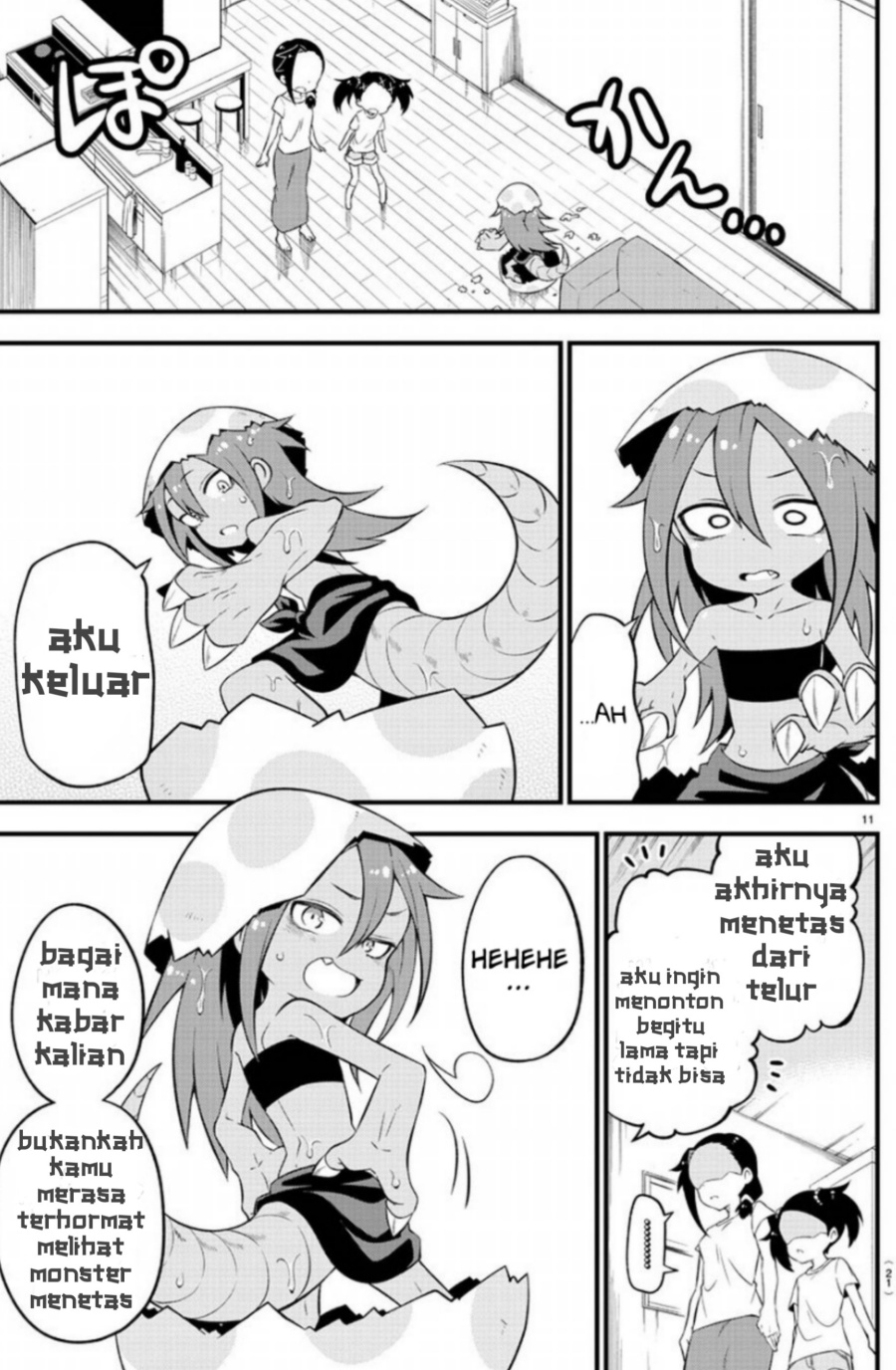 Kaijuu no Tokage Chapter 01 Gambar 14