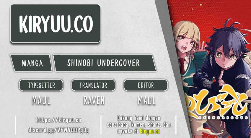 Baca Komik Shinobi Undercover Chapter 09 Gambar 1