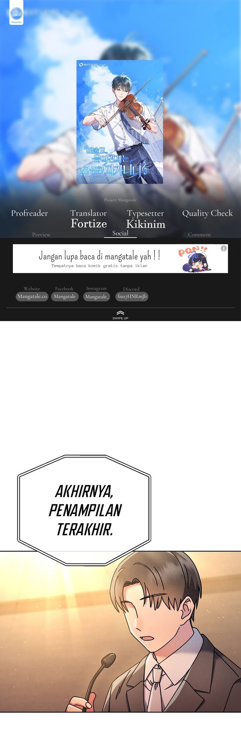 Baca Komik High School Musical Genius Is Paganini Reincarnated Chapter 16 Gambar 1