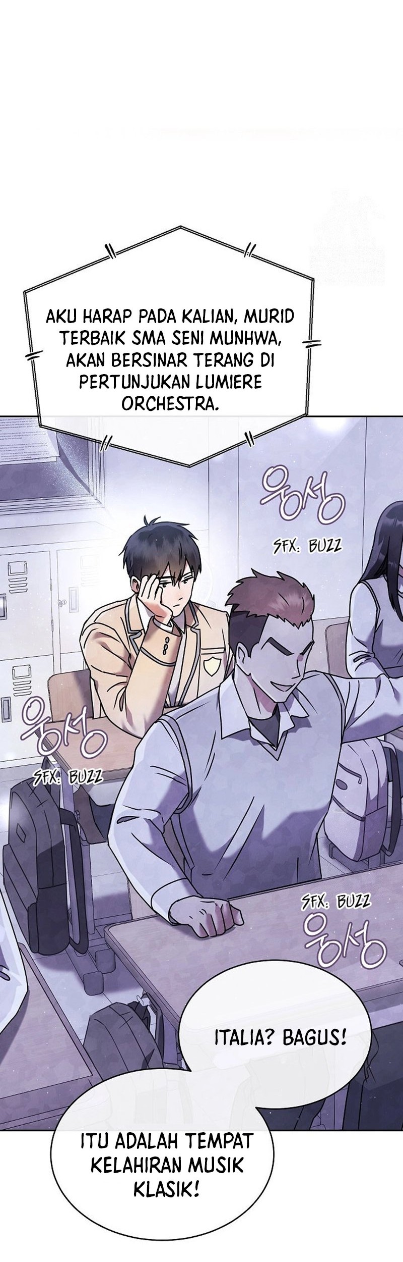 High School Musical Genius Is Paganini Reincarnated Chapter 05 Gambar 28