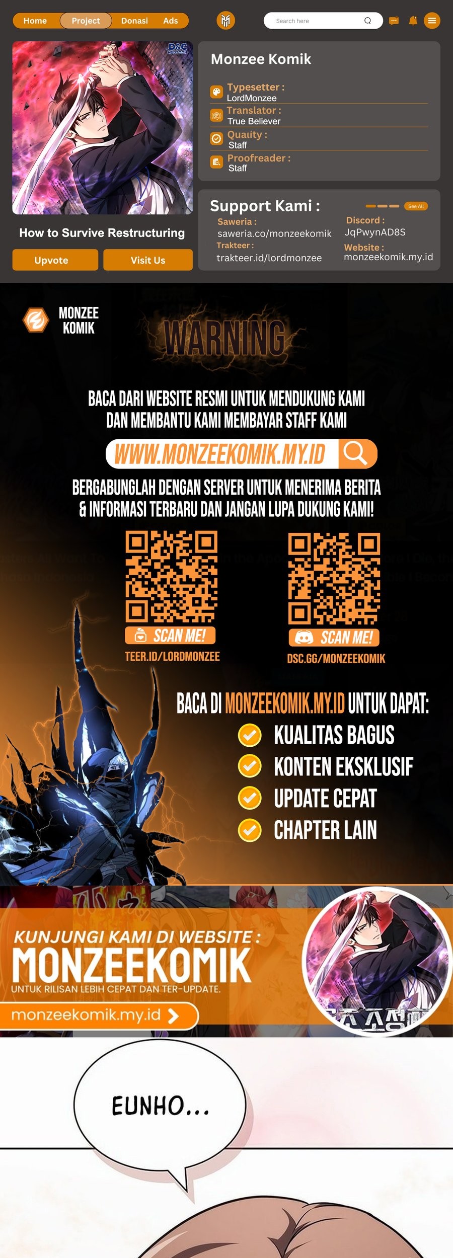 Baca Komik How to Survive Restructuring Chapter 28 Gambar 1