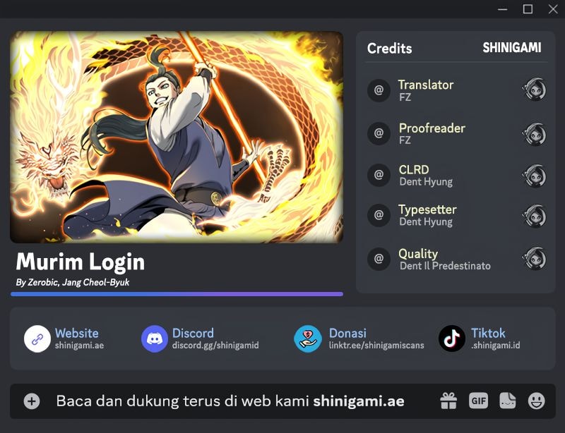 Baca Komik Murim Login Chapter 218 Gambar 1