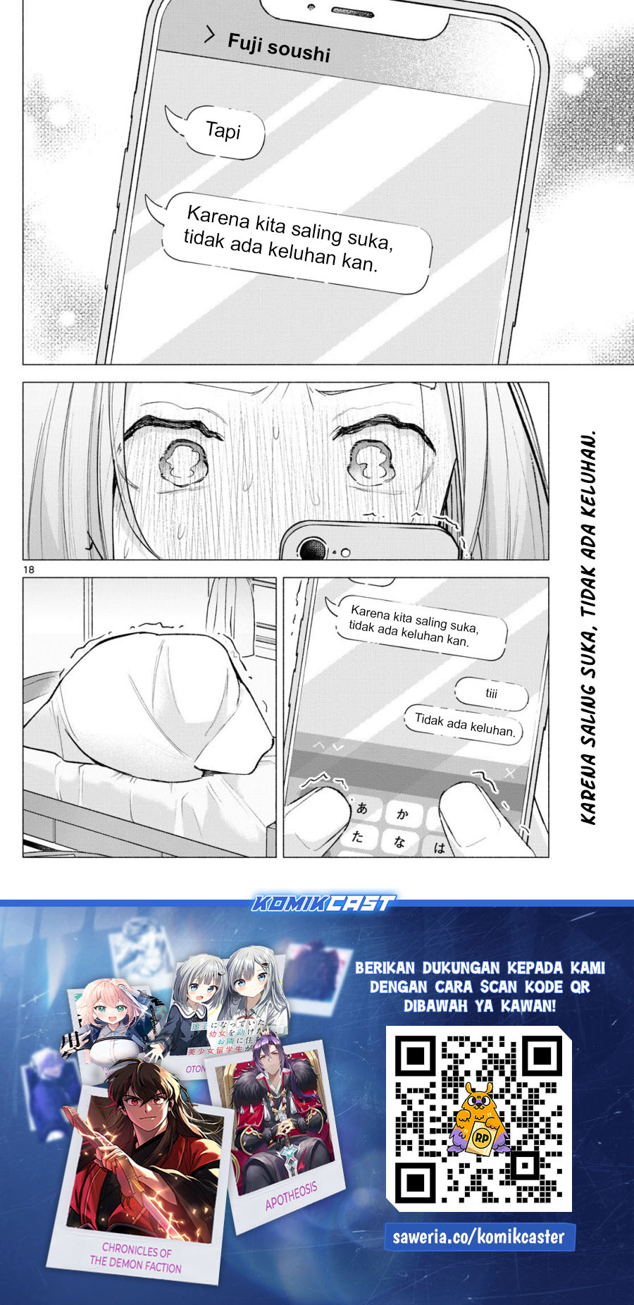 Kimi to Warui Koto ga Shitai Chapter 59 Gambar 19