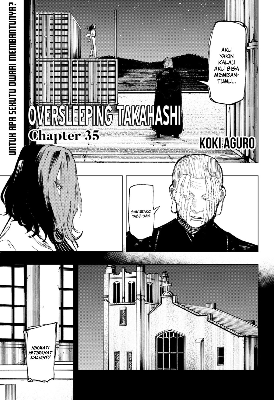 Baca Oversleeping Takahashi Chapter 35 Gambar 2