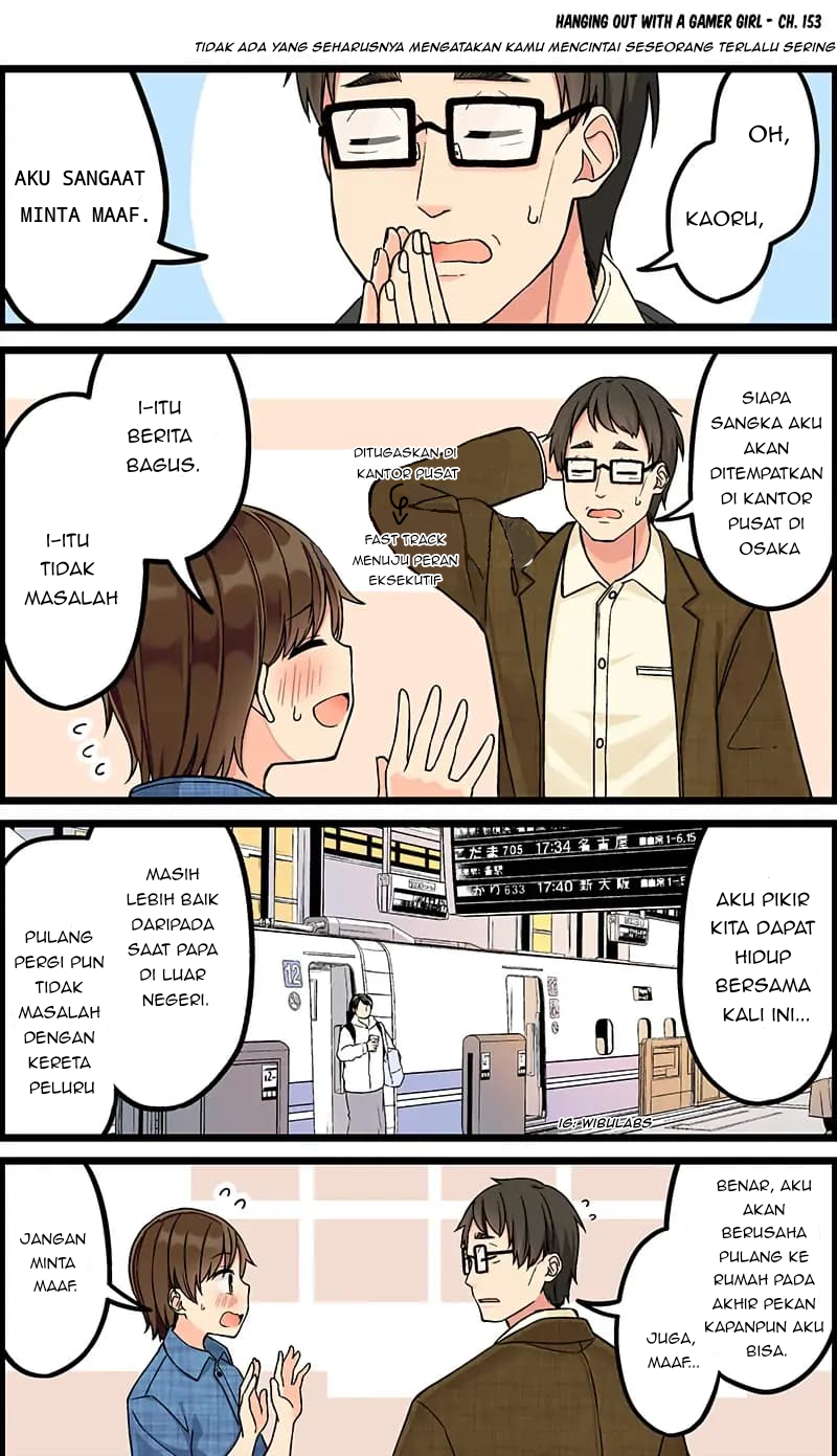 Baca Komik Hanging Out with a Gamer Girl Chapter 153 Gambar 1