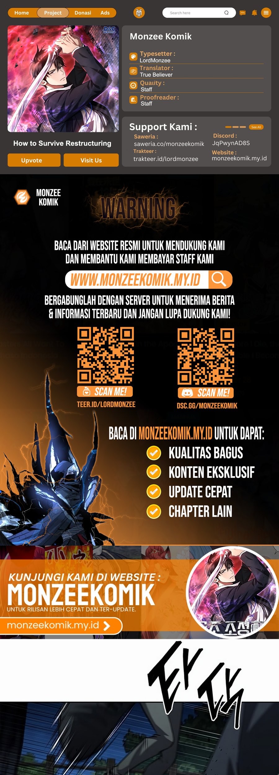 Baca Komik How to Survive Restructuring Chapter 33 Gambar 1